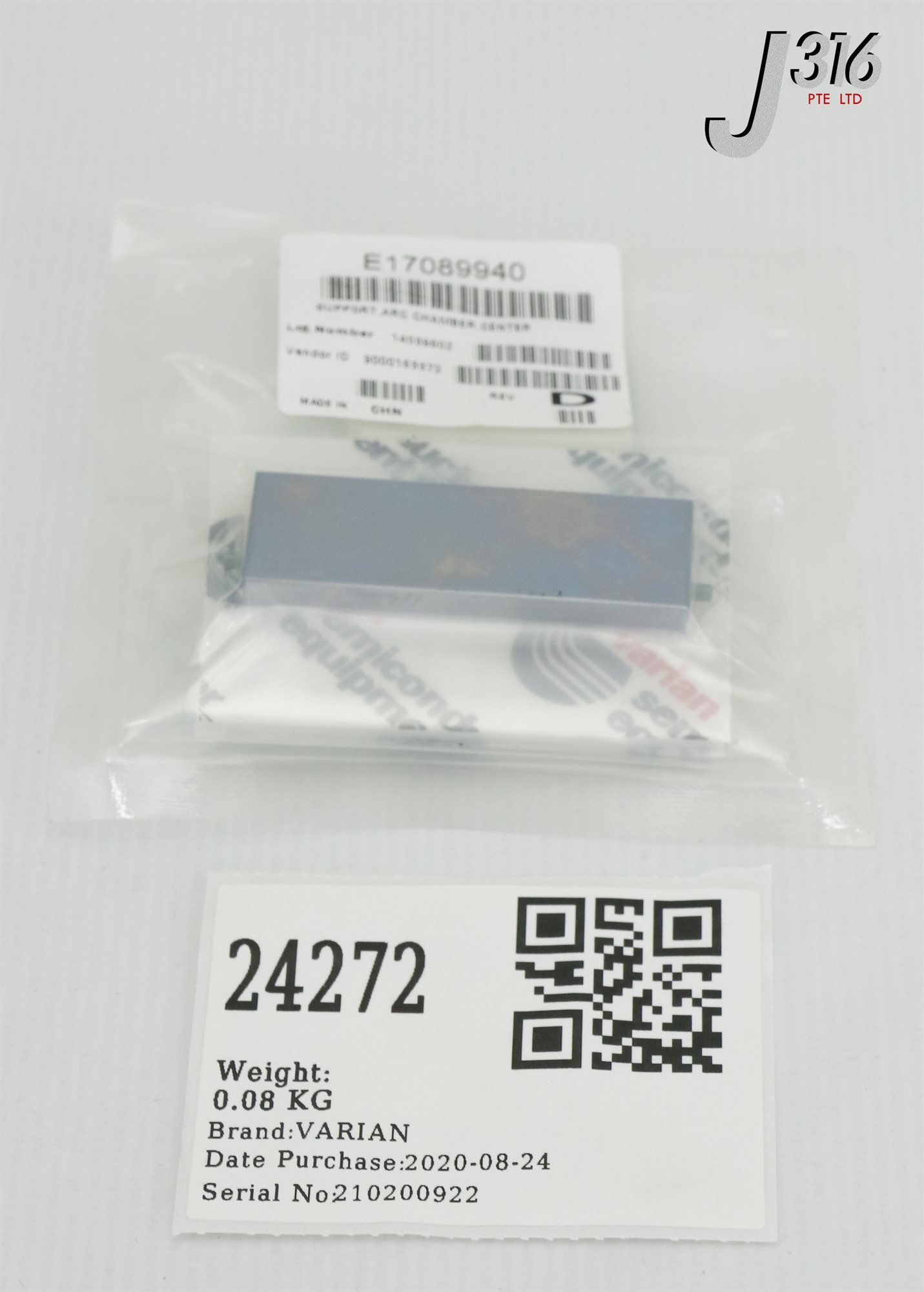 24272 VARIAN SUPPORT, ARC CHAMBER, CENTER (NEW) E17089940 | eBay UK